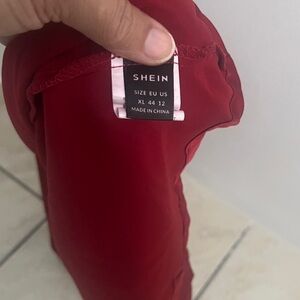 SHEIN Deep Red Garment